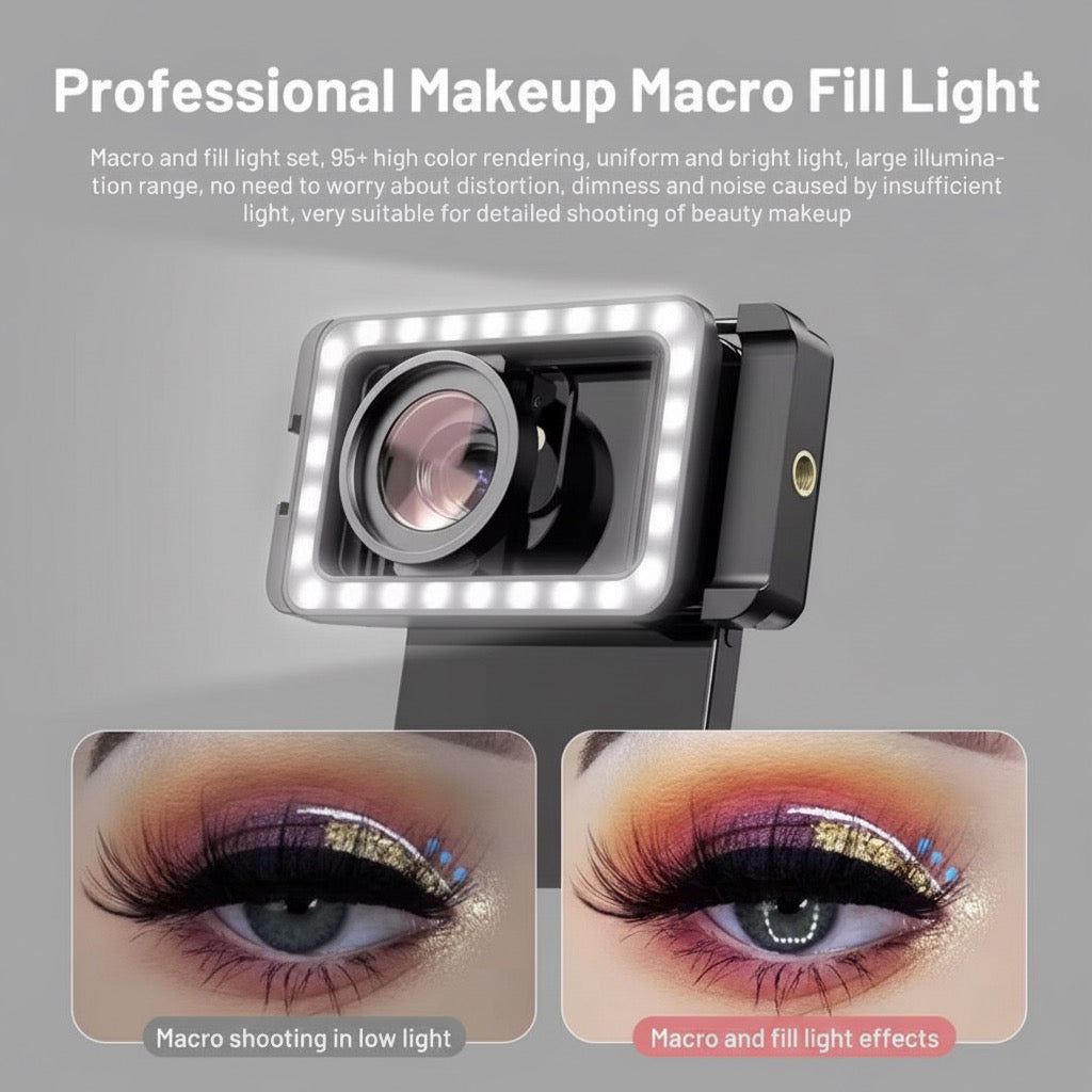 Macro HD con Luz Led - Beauty