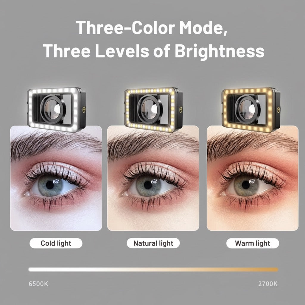 Macro HD con Luz Led - Beauty