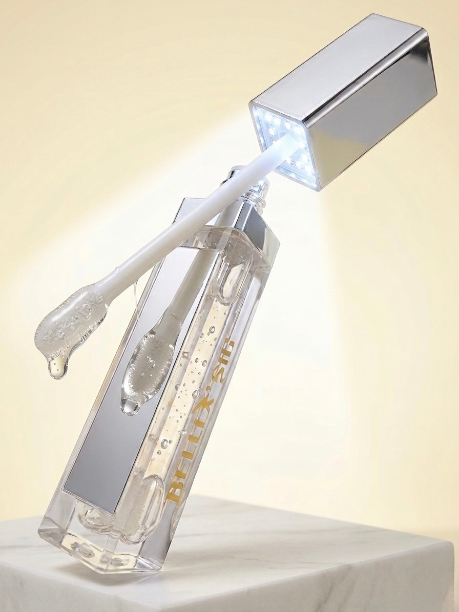 Brillo de labios con espejo & Luz led