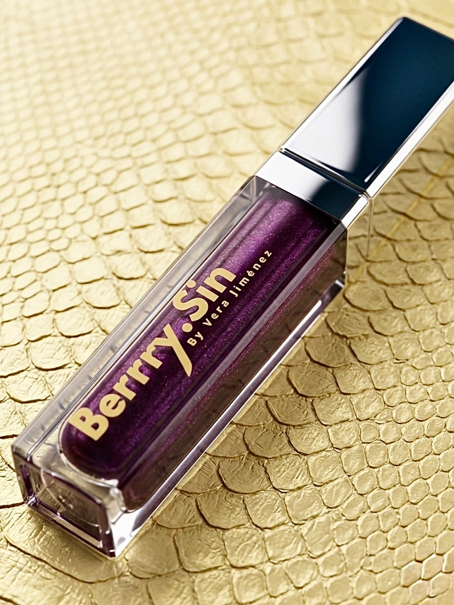 Labial Purple Glitz - Espejo & Luz led